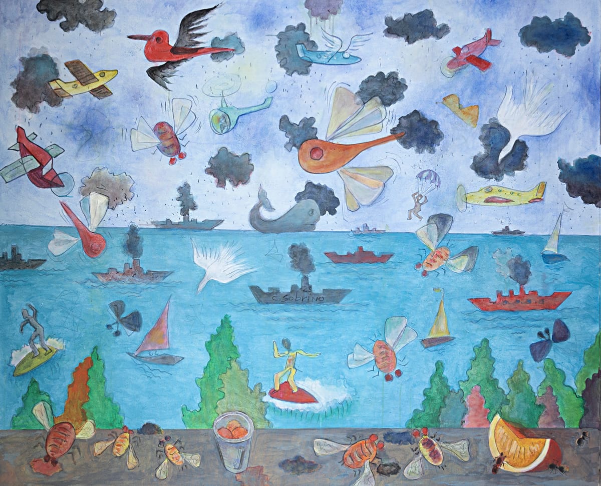 Carmelo Sobrino presenta la exhibición “Cielo, mar y tierra” en la Liga de Arte de San Juan