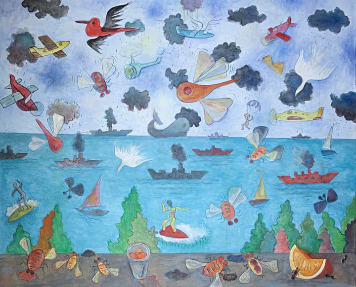 Carmelo Sobrino presenta la exhibición “Cielo, mar y tierra” en la Liga de Arte de San Juan